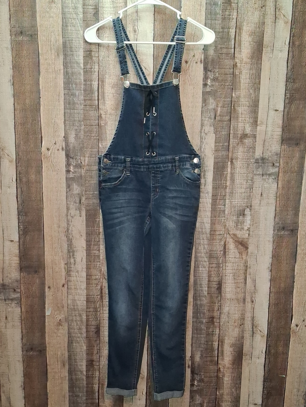 Justice Girls Size 12 Overalls Jumpsuit CUTE!